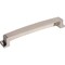 Jeffrey Alexander 160 mm Center Satin Nickel Square-to-Center Square Renzo Cabinet Cup Pull 141-160SN - alternate 7
